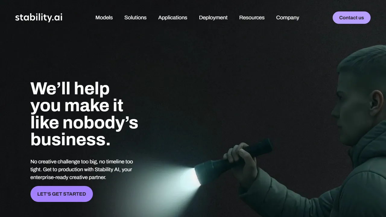 Stable Diffusion interface screenshot showing the main dashboard